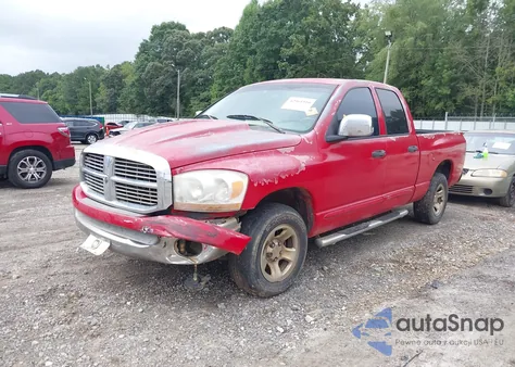 2006 Dodge Ram 1500 Slt from USA, damaged, VIN 1D7HA18NX6S657896